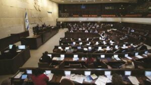 Christenen in de Knesset - Foto: Yonatan Sindel / Flash90