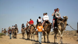 Tocht naar een mysterieuze nederzetting in de woestijn - Foto: Melanie Fidler / Flash90