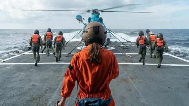 Matrozen in actie - eerste prijswinnaars in de IDF-fotowedstrijd voor 2022.