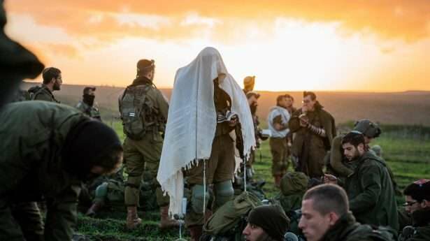 Oefening op de Golanhoogten - finalist in de IDF-fotowedstrijd voor 2022.