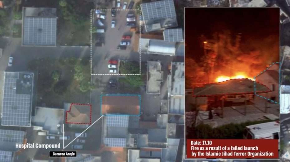 Bewijs stapelt zich op dat terroristische raketten Gazaziekenhuis troffen