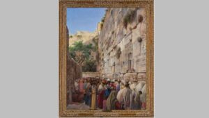 Klaagmuur “meesterwerk” van Duitse schilder zal naar verwachting tot $2,5 miljoen opbrengen bij Sotheby’s - Foto: Met dank aan Sotheby's via JNS