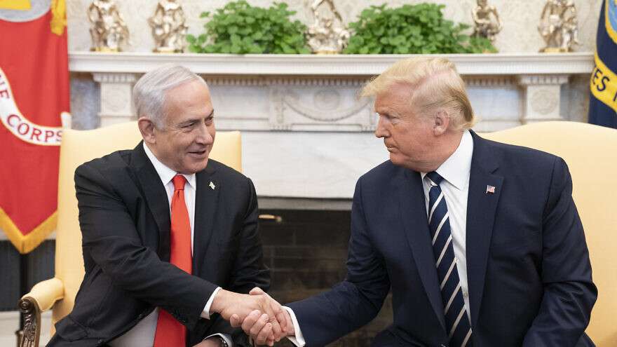 Trump staat nog steeds achter Israël