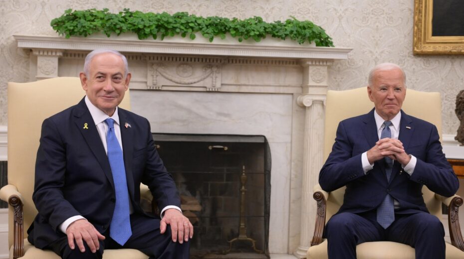 Netanyahu bedankt Biden voor 50 jaar steun tijdens bijeenkomst in Witte Huis
