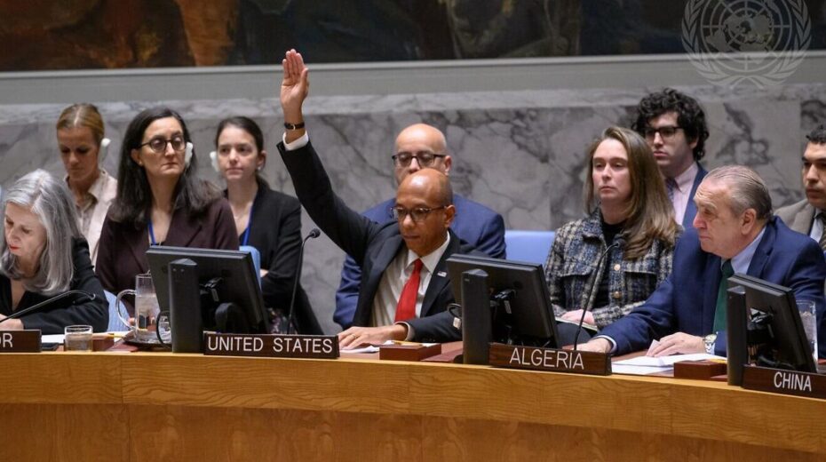 VS spreekt veto uit over resolutie staakt-het-vuren Gaza in VN-Veiligheidsraad
