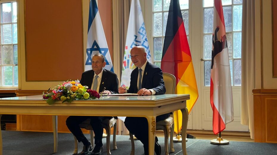 Tel Aviv en Berlijn bezegelen stedenpartnerschap