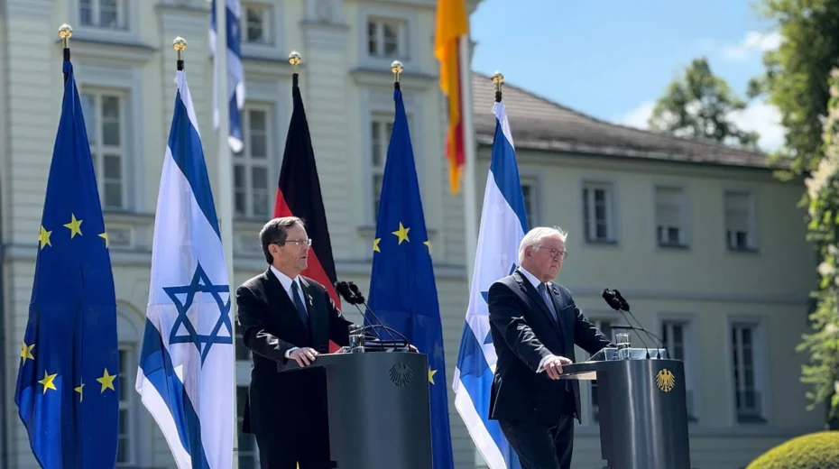 Herzog in Berlijn: “De plicht om alle gijzelaars thuis te brengen is heilig”