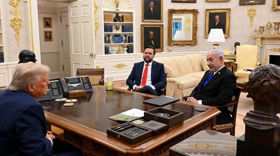 “Transformatieve” plannen voor het Midden-Oosten centraal tijdens ontmoetingen tussen Trump en Netanyahu