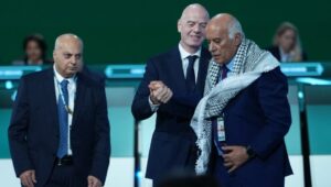 De Israëlische voetbalbond steunt de voorgestelde wedstrijd tegen de Palestijnen